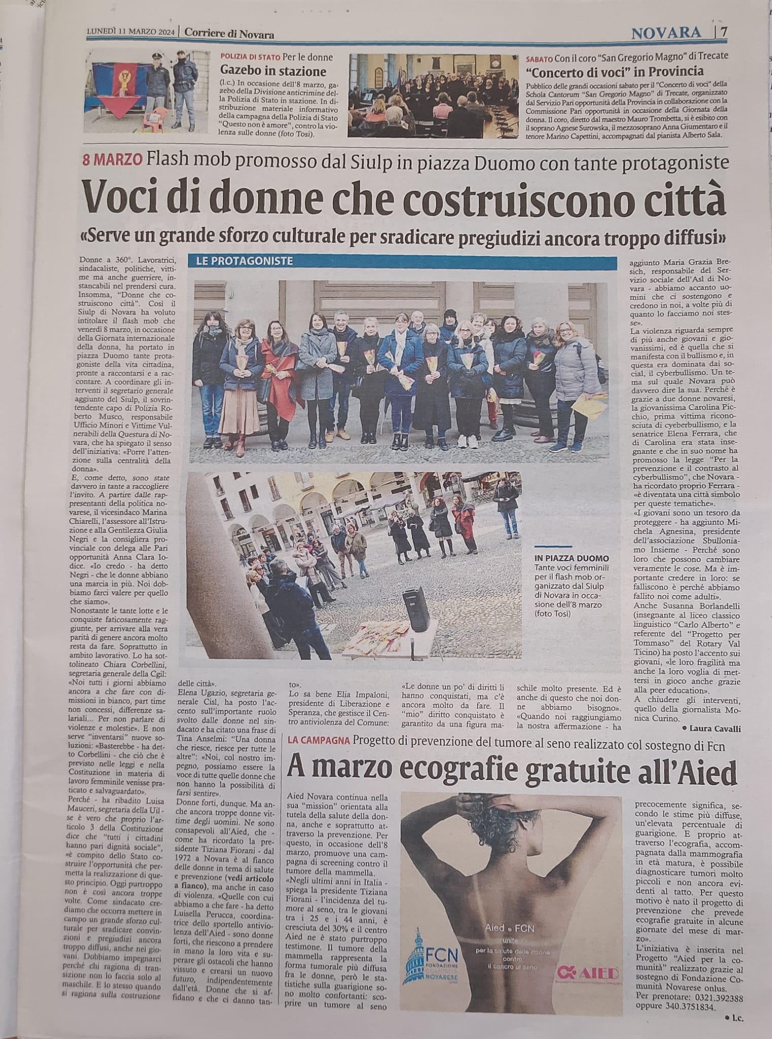 Donne che costruiscono città