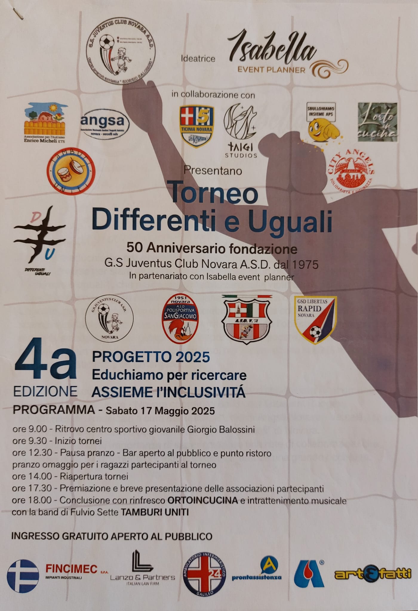 Torneo differenti e uguali