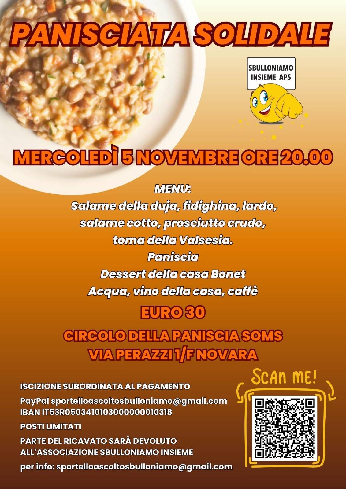 Panisciata solidale