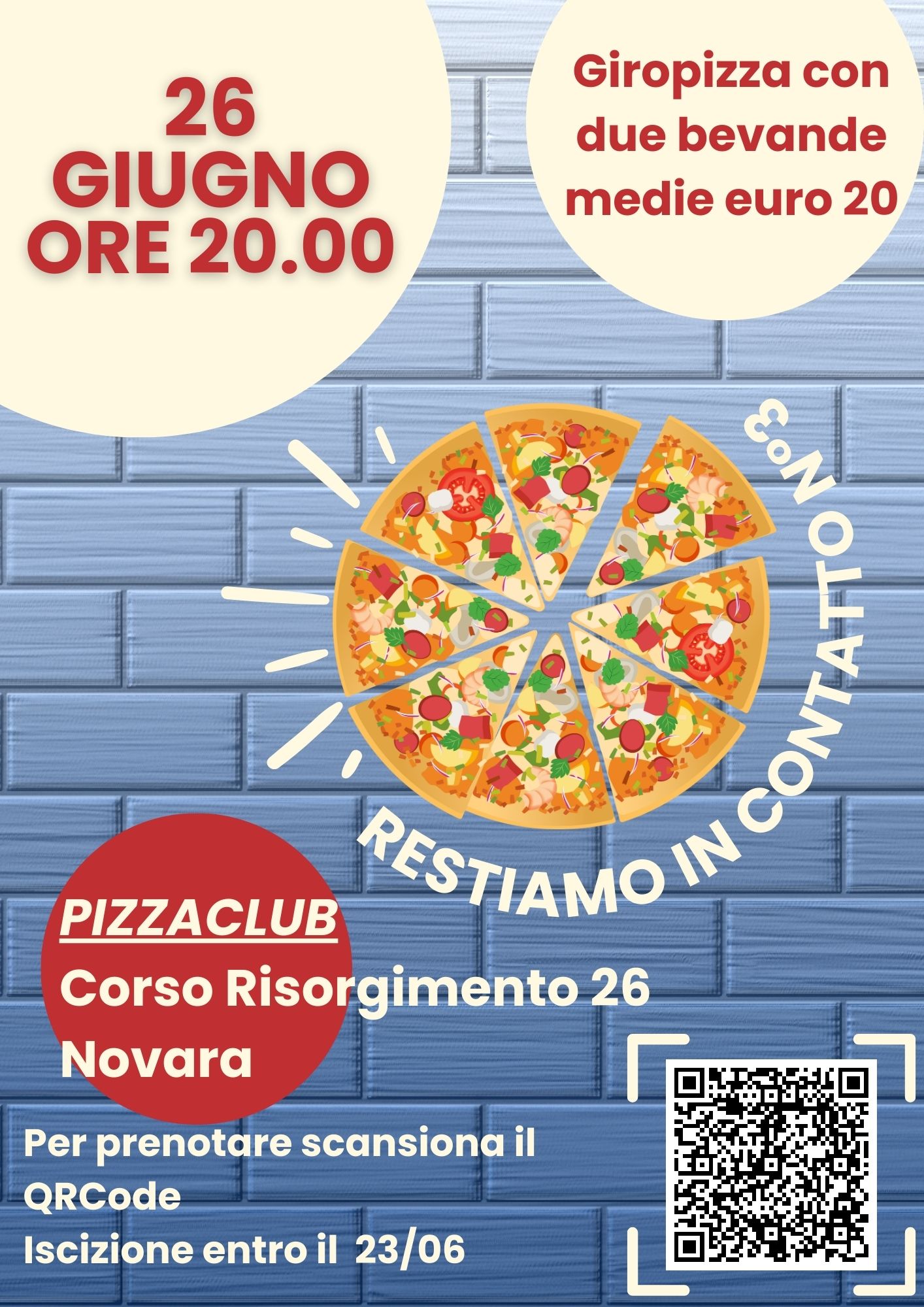 Restiamo in contatto 2024