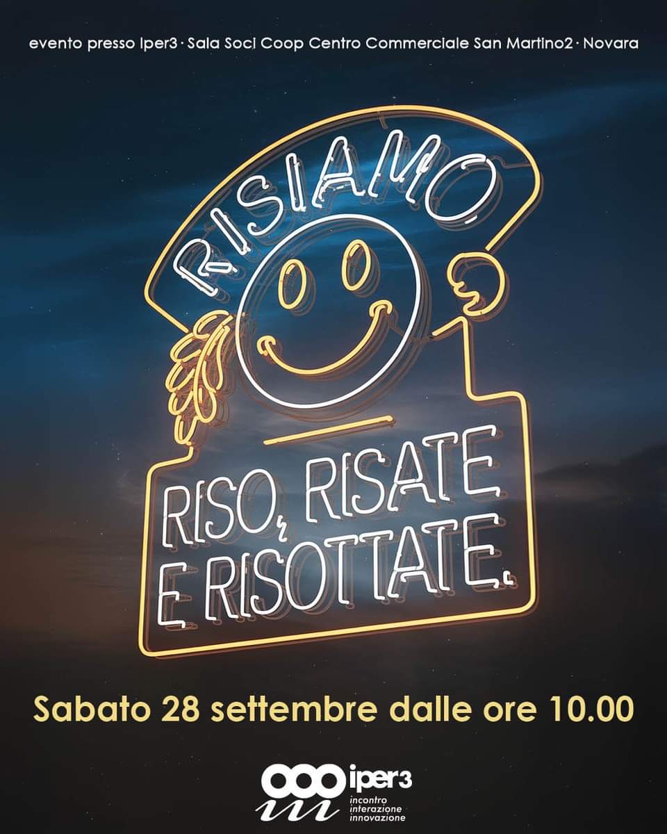 Risiamo: riso, risate e risottate!