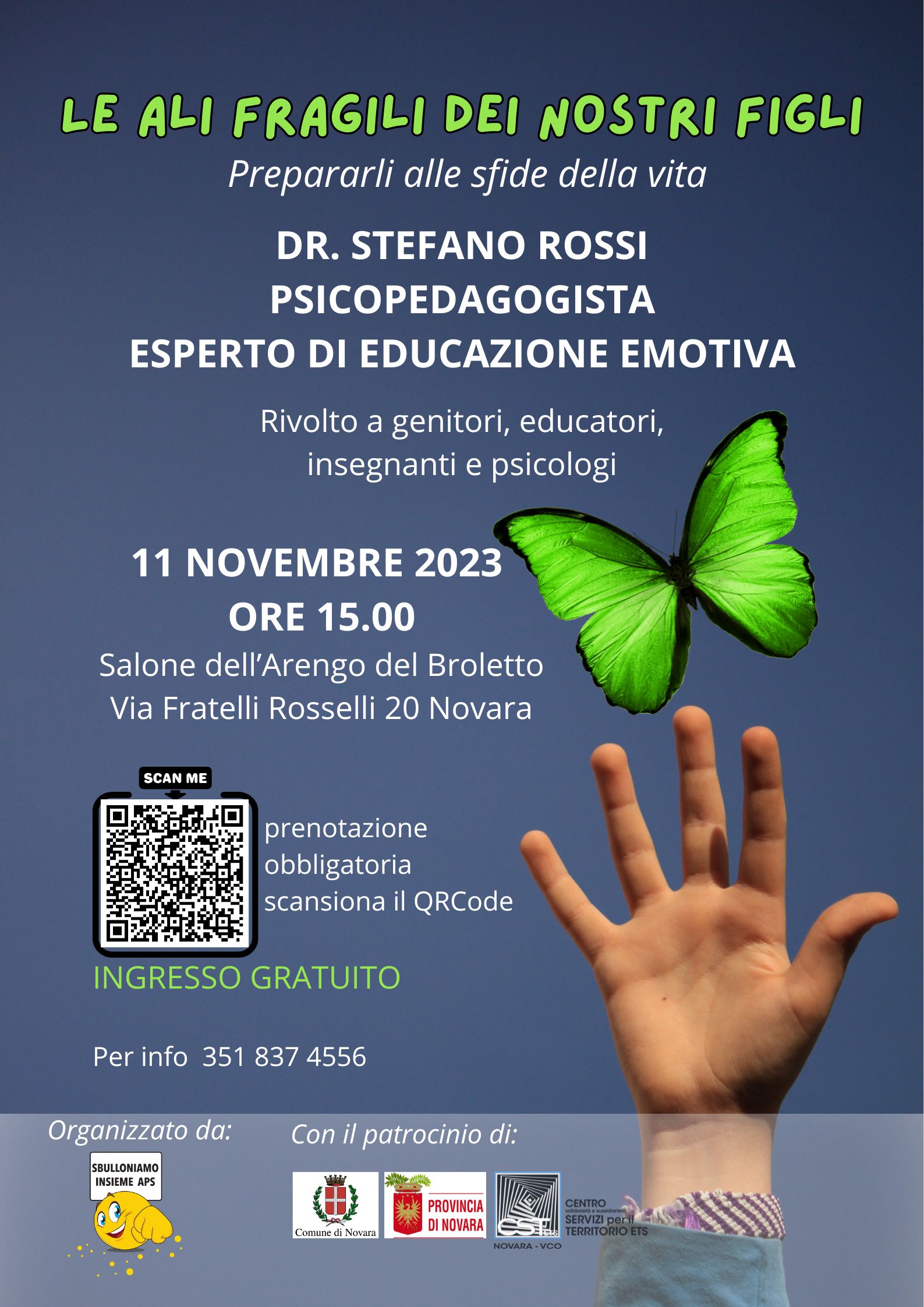 Le ali fragili dei nostri figli